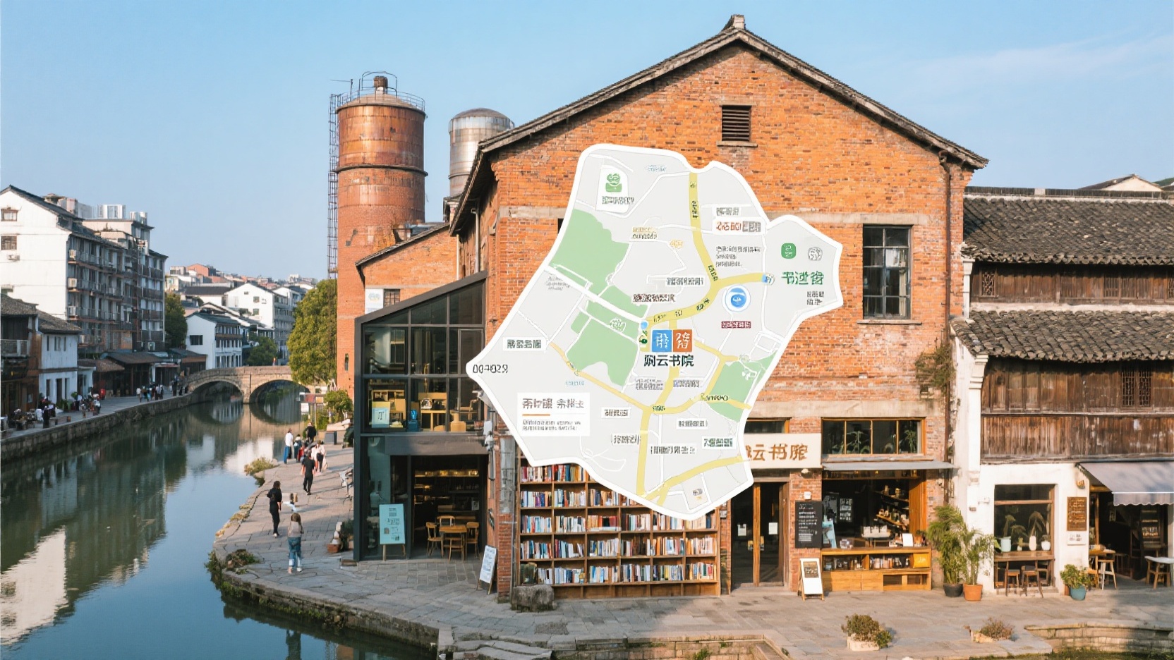 Taizhou Arts and Culture Walk Map | Escape the crowds and explore old factories, secondhand bookstores, and community cafes