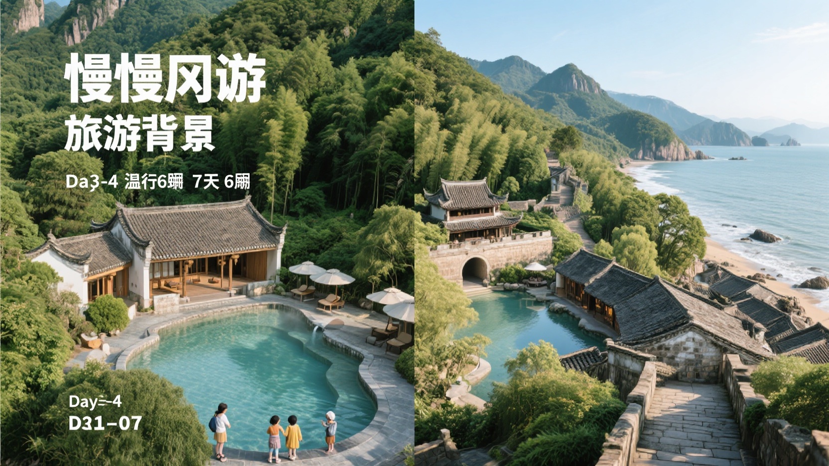 Slow Travel in Taizhou | 7 Days 6 Nights: Mountain, Sea, and Ancient City - Day 3-4: Choose Between Hot Springs and Forest