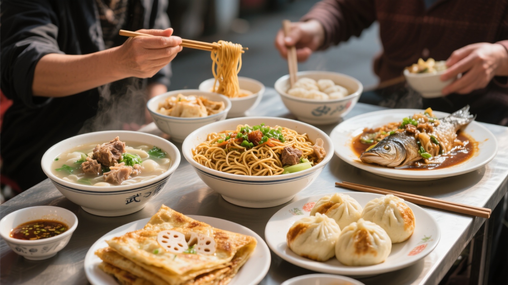 아침 식사부터 야식까지: 우한 현지인들이 즐겨 찾는 일상적인 길거리 음식 8가지