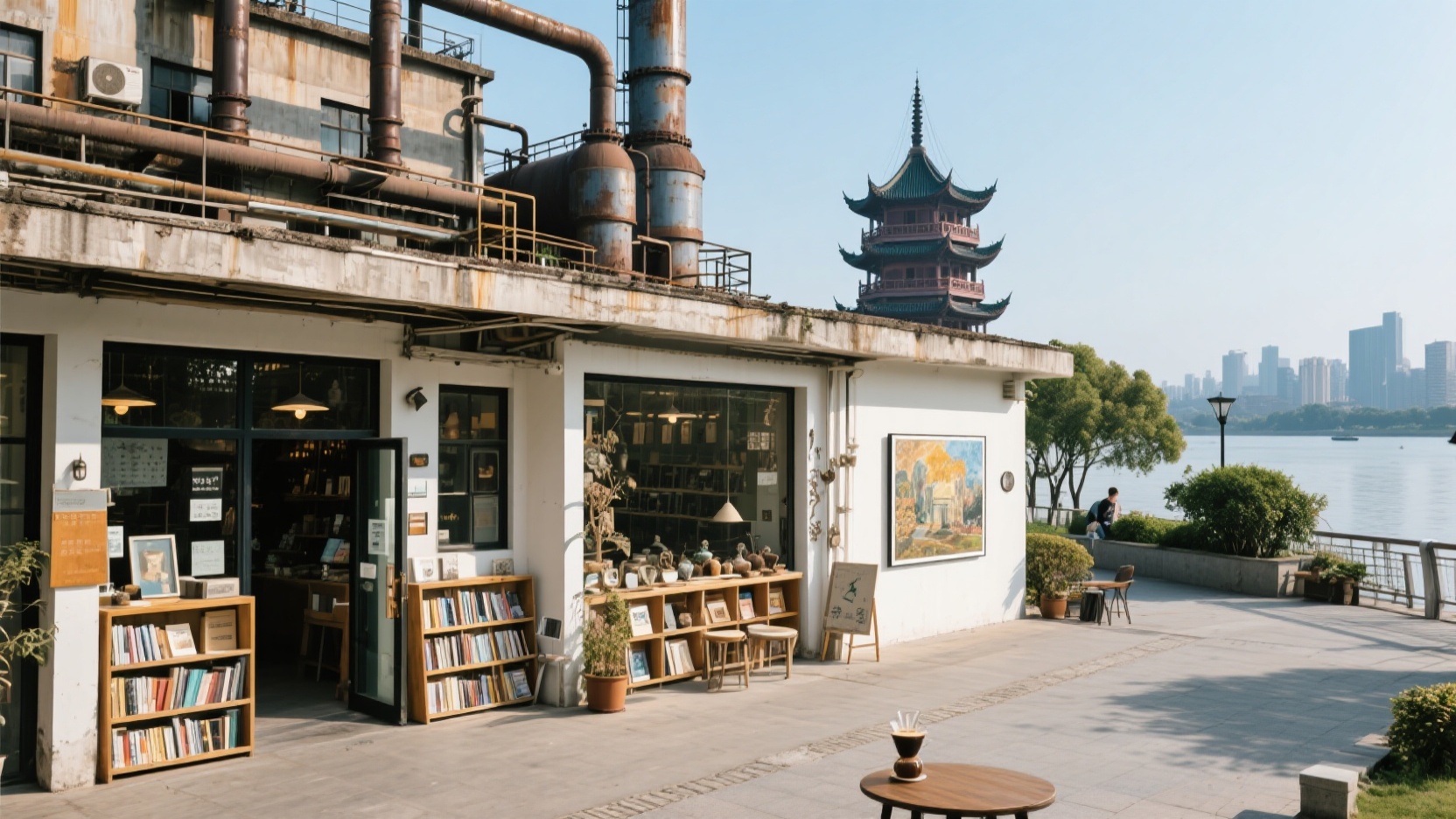 Wuhan's hidden cultural corners: 8 secluded spiritual havens, from old factory bookstores to riverside cafes.