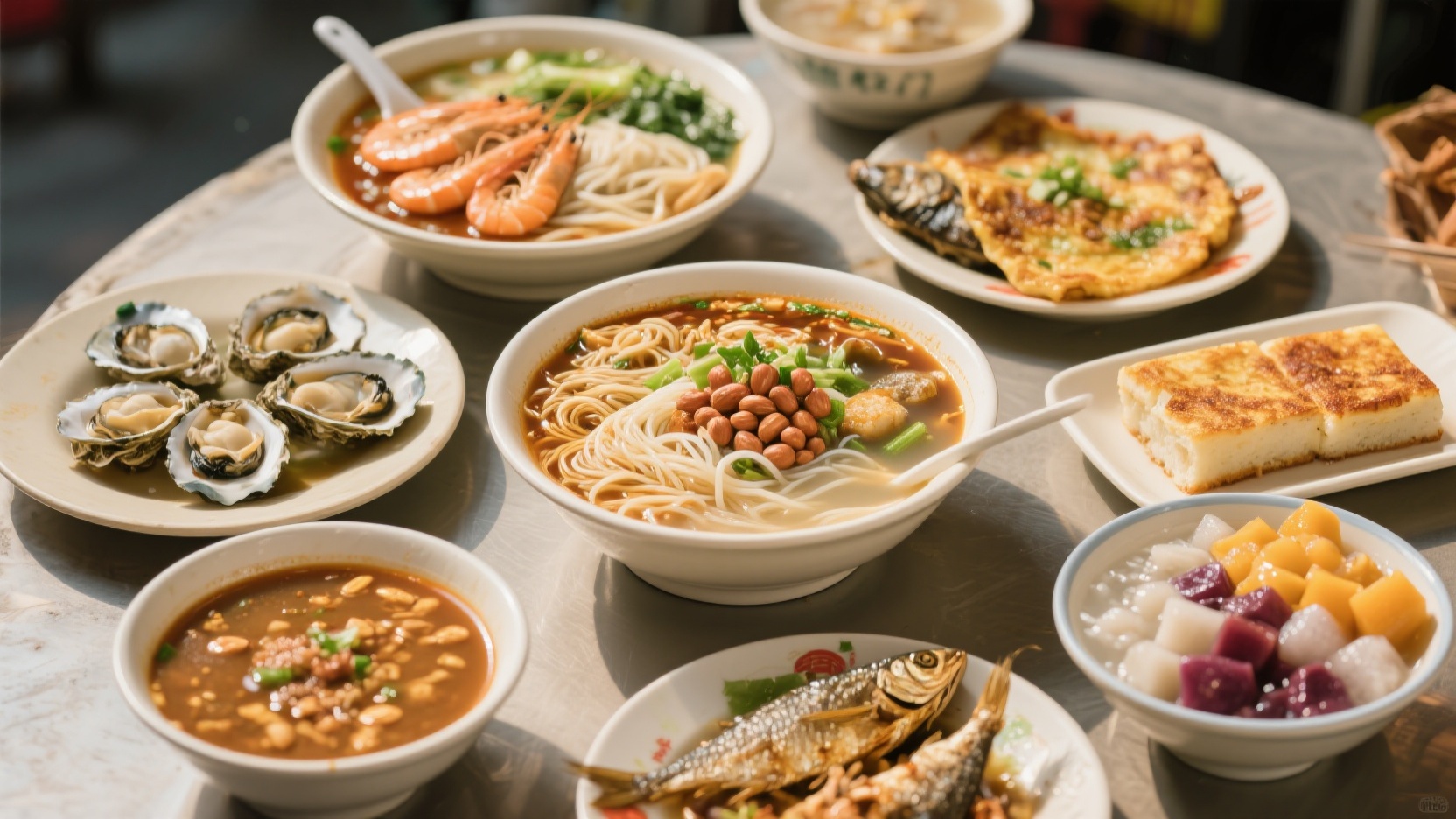 闽南胃的一日八味|厦门本地人从早到晚的市井吃食清单