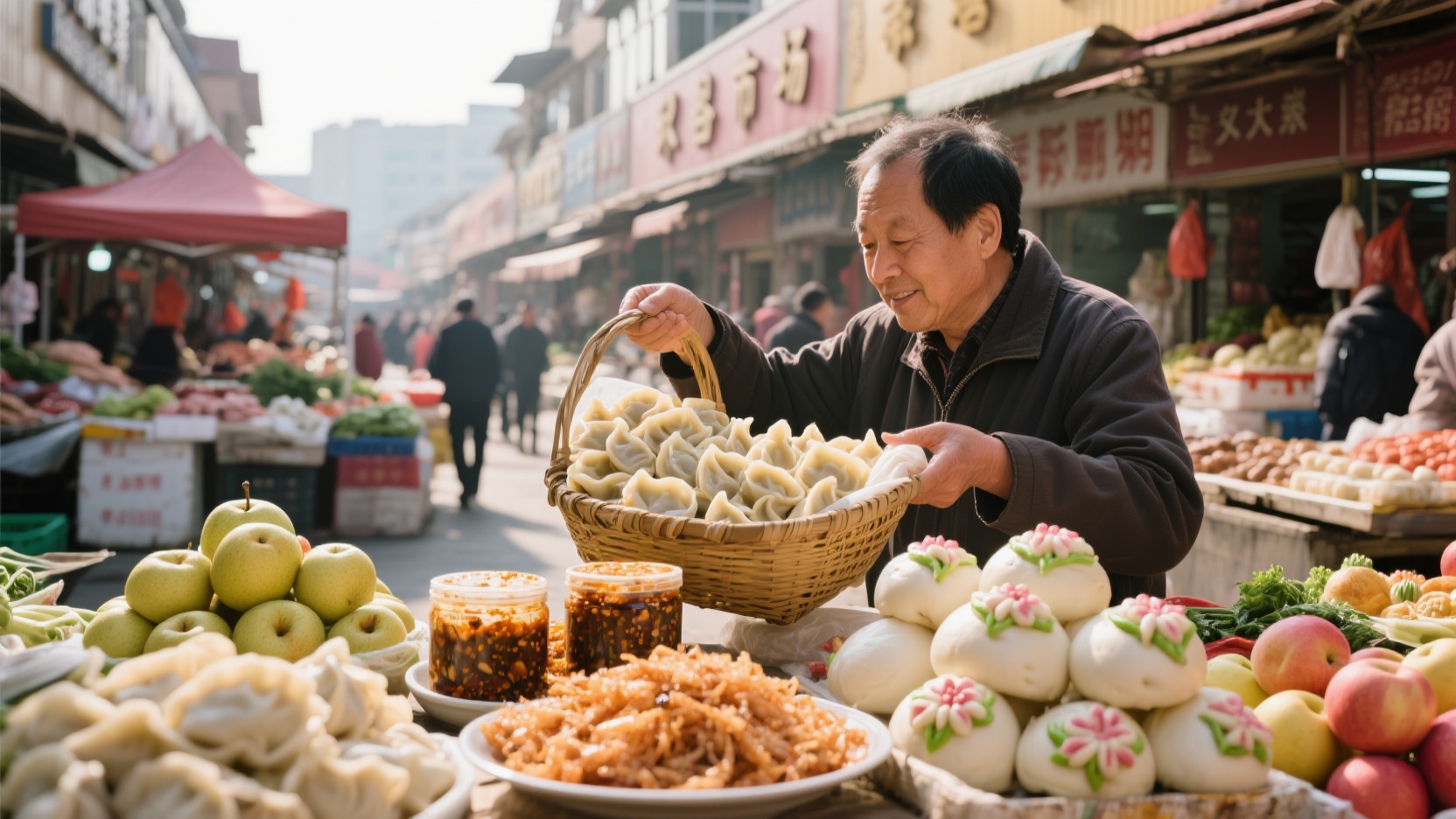 菜市寻味烟台|钻进红利市场与老文化路,把 9 样本地风物装进菜篮