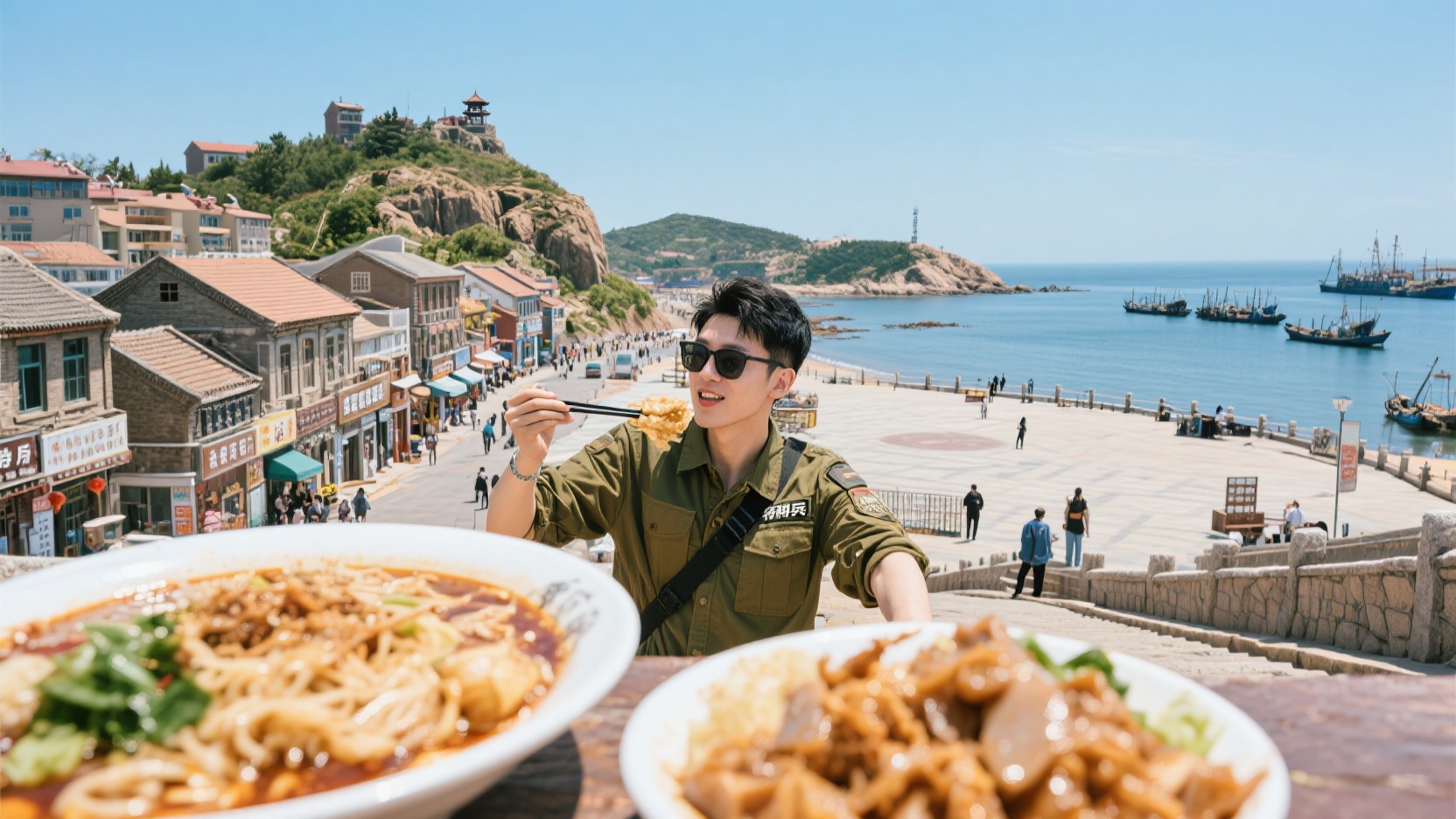 Fuerzas Especiales de Fin de Semana en Yantai | Tour Intensivo de Dos Días y Una Noche por la Calle Antigua de Zhifu y la Isla Yangma, con Consejos para Ahorrar Dinero y Evitar Peligros