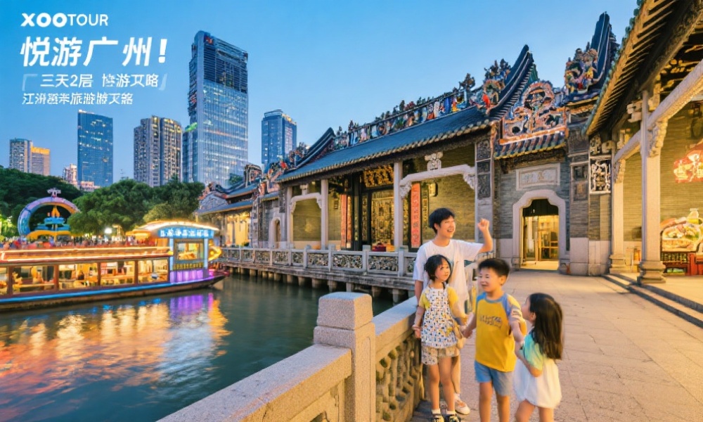 Enjoy Guangzhou | A 3-day, 2-night family getaway to experience the charm of Lingnan culture and the vibrancy of the city.