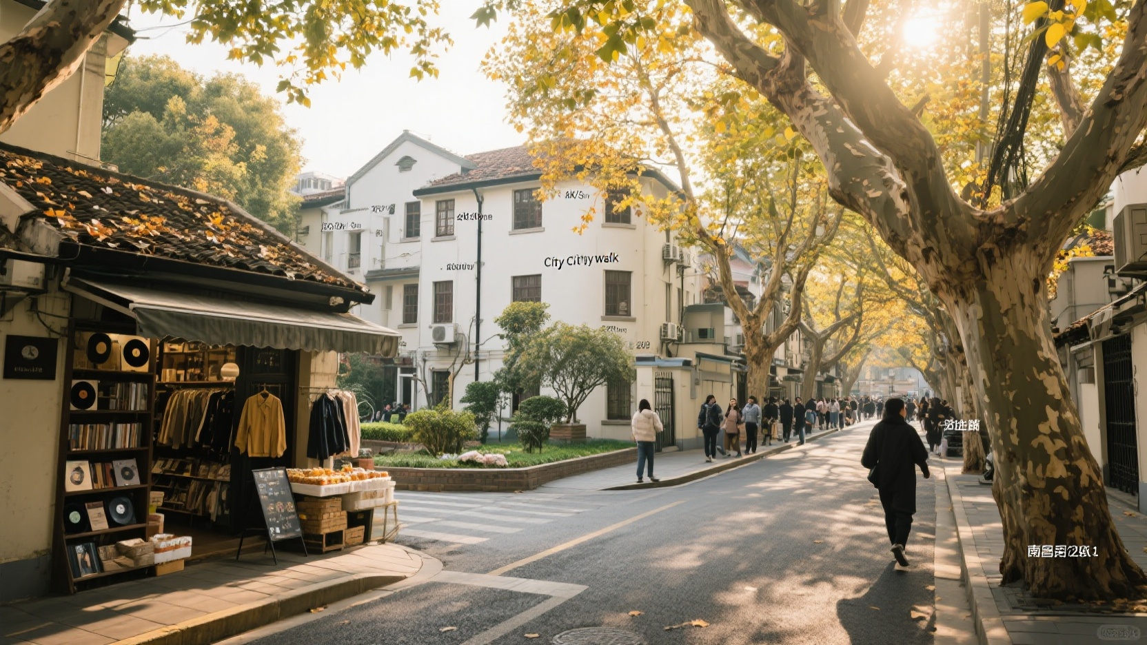 Shanghai's Wutong Corner Line | I walked this 4km Citywalk six times before daring to compile this (Autumn Avoidance Version)