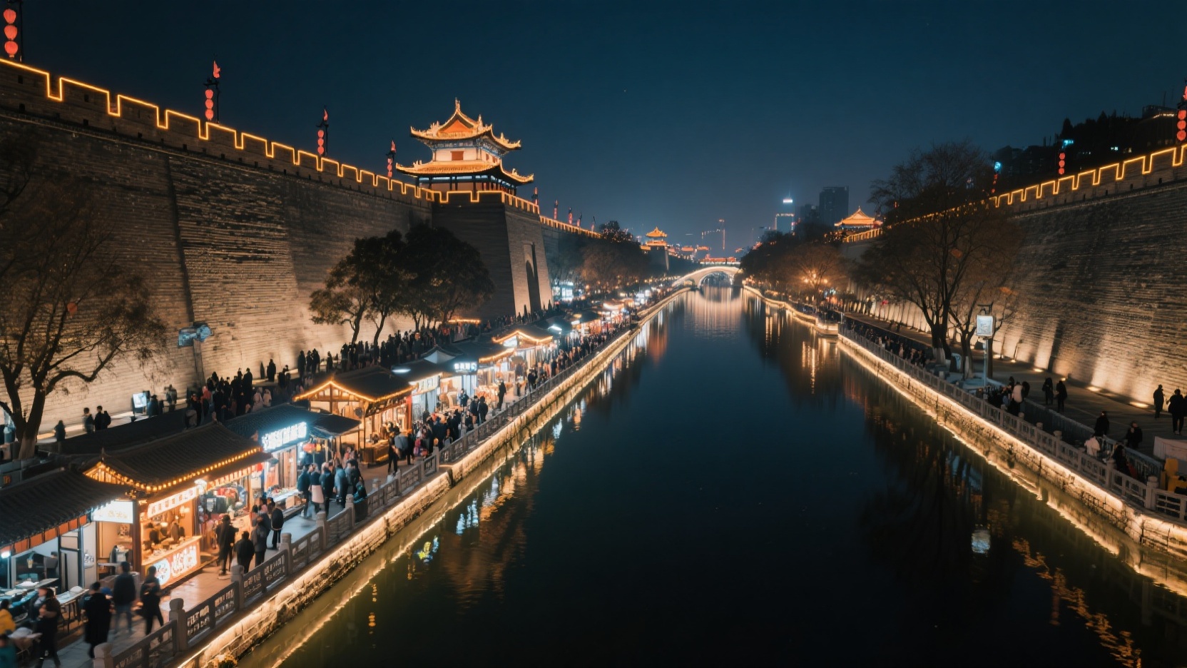 Don't just visit the City Wall area for a nighttime tour of Xi'an | A recommended nighttime economy route based on seven personal experiences (including photo spots and tips to avoid pitfalls)