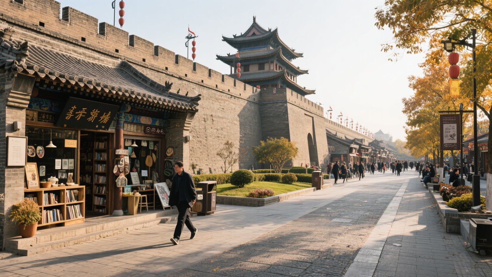 A leisurely stroll along the Xi'an City Wall | A charming old-fashioned street route that avoids the Muslim Quarter (personally tested by the blogger - Autumn/Winter)