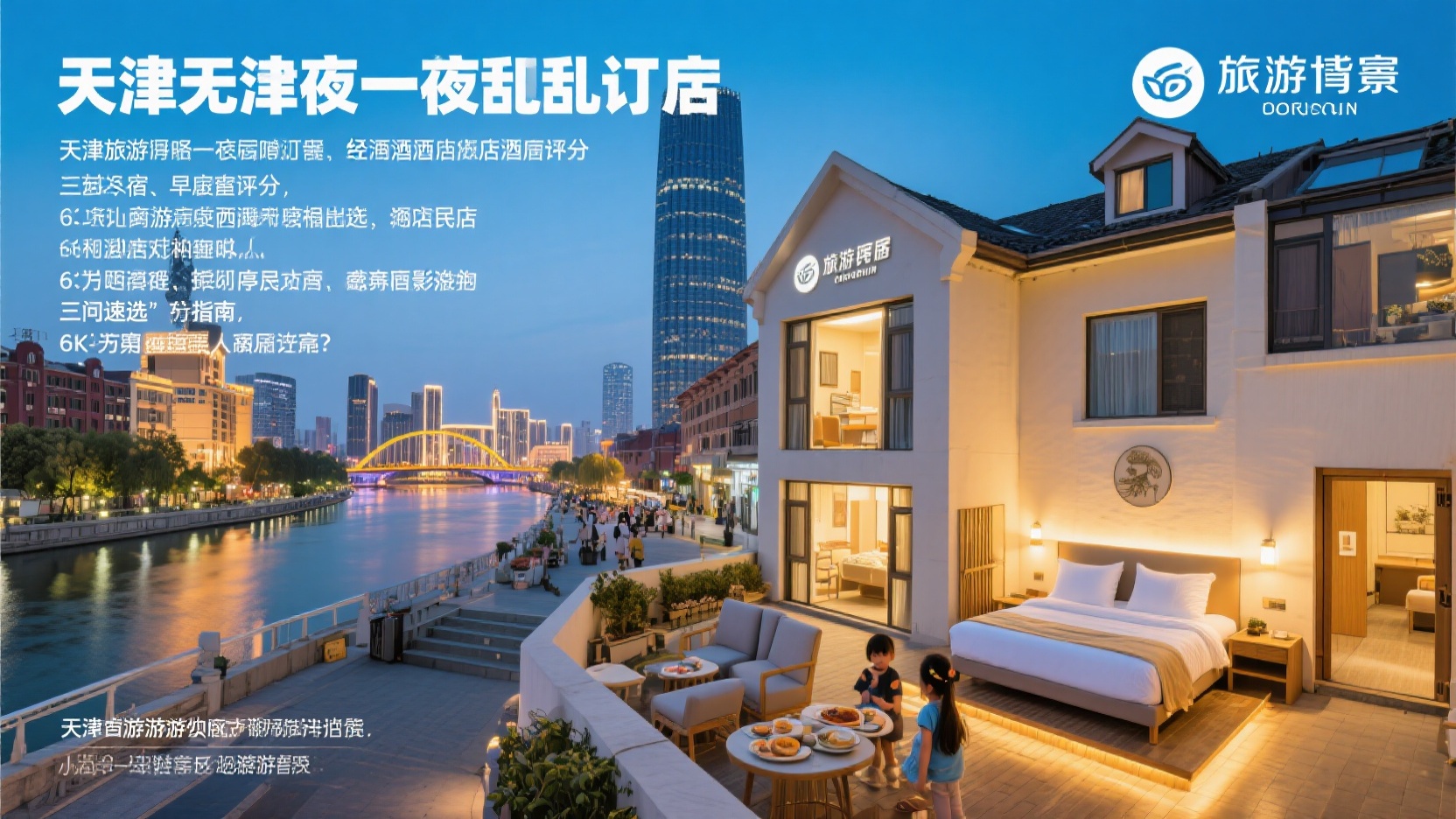 天津过夜别乱订|亲测三档价位民宿与连锁酒店实住横评(含隔音/早餐/行李寄存避坑)