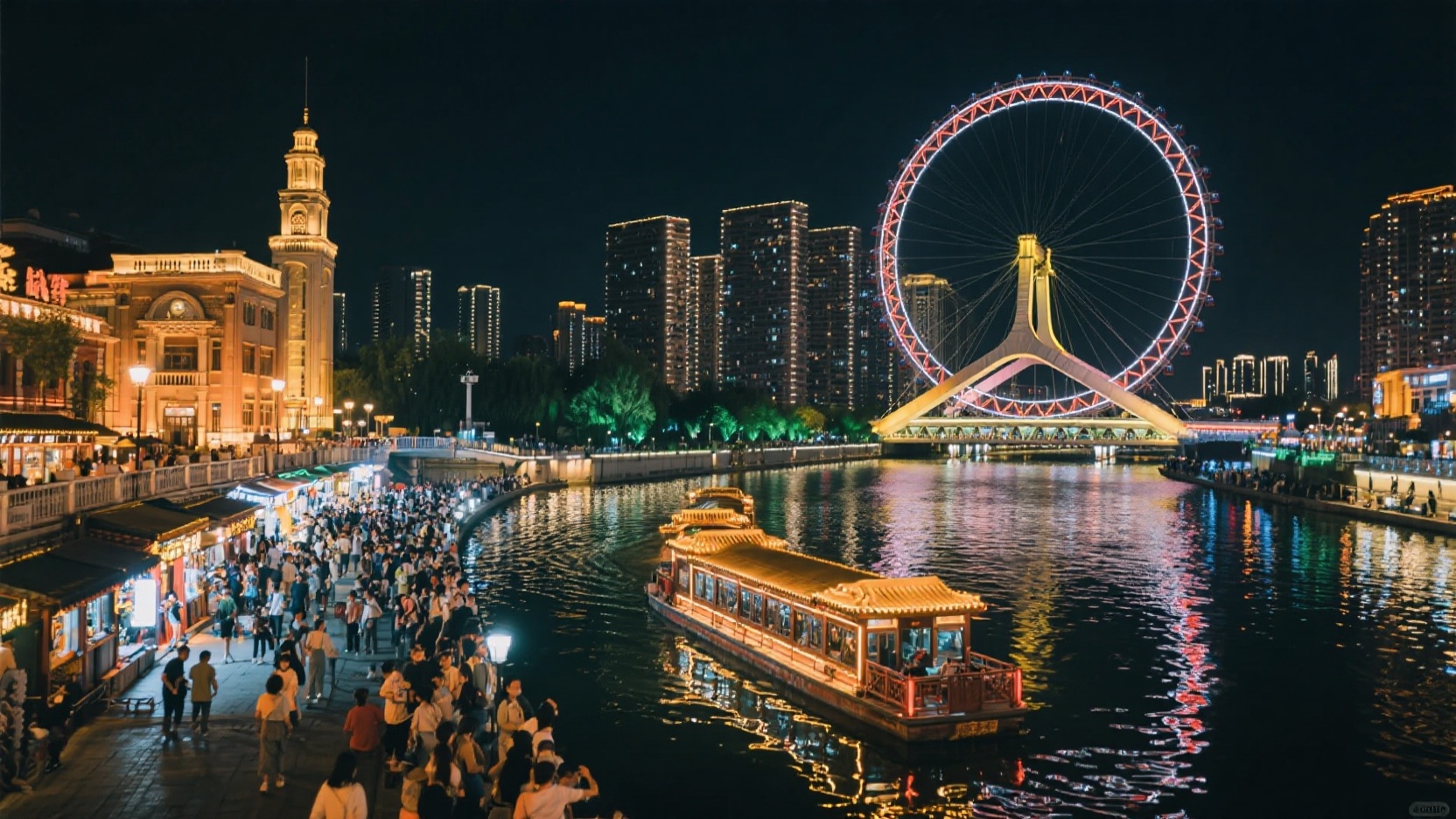 天津夜游海河线|我亲测三晚才敢发的避坑清单(附夜拍机位)