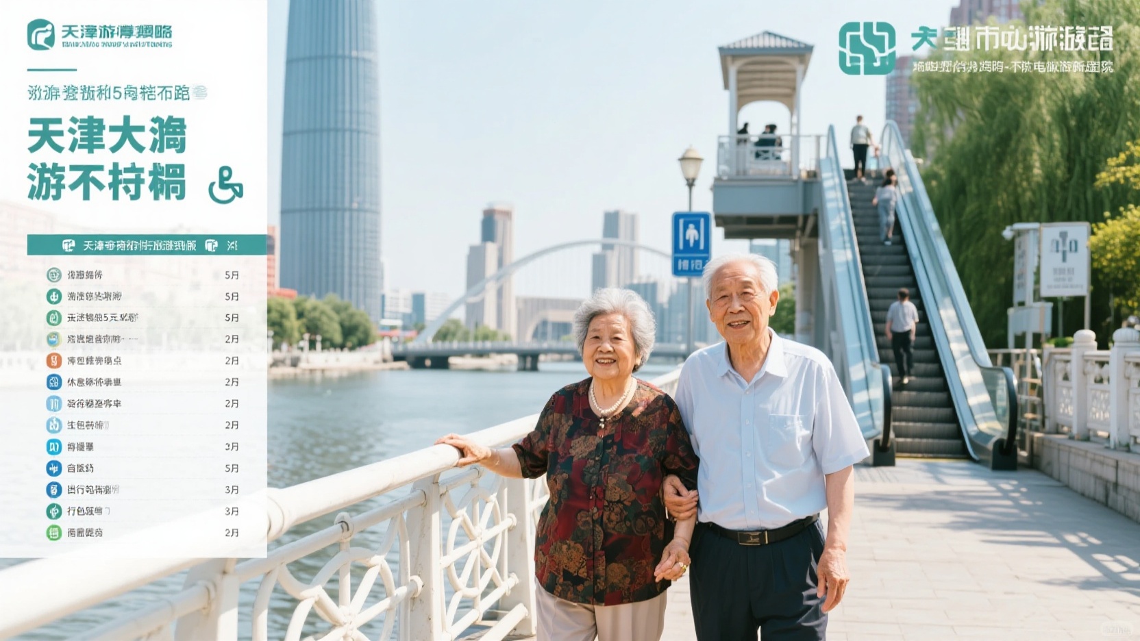天津慢游不累爹娘|带父母5天4晚亲测版:电梯、厕所、医院距离逐项标注,附打包20条清单