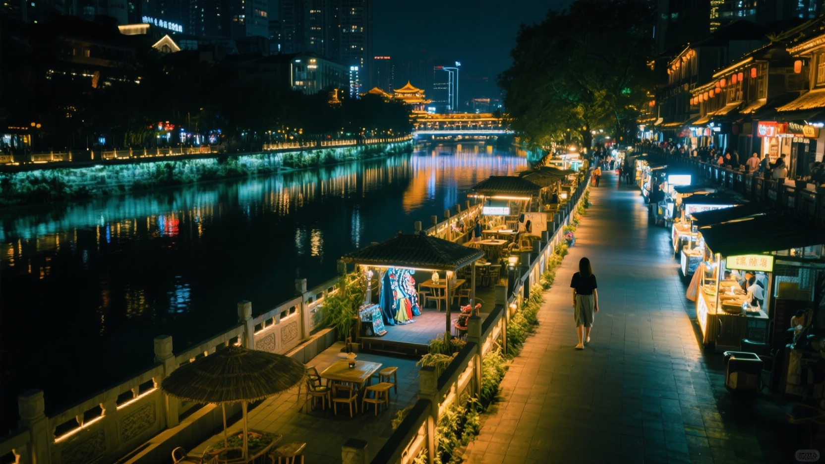 Chengdu Night Walk Map | A Local's Secret Summer Night Route (6:00 PM - 11:30 PM) Tested by a Local (Including Avoidance Spots and Photo Spot List)