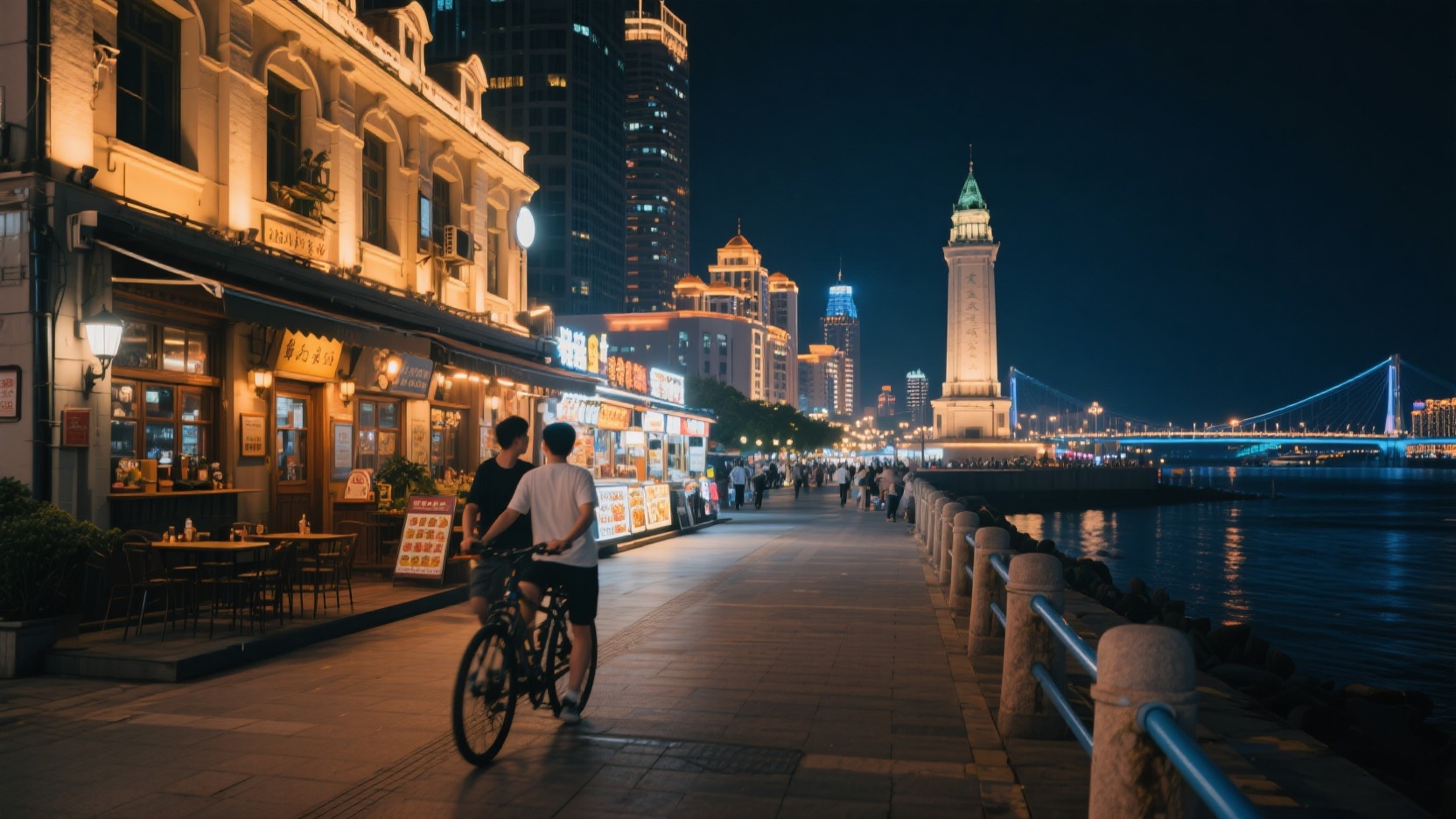 A 5-hour overnight hike in Dalian | A route I personally tested from Donggang to Zhongshan Square, compiled after three nights of walking (including flight locations and safety tips).