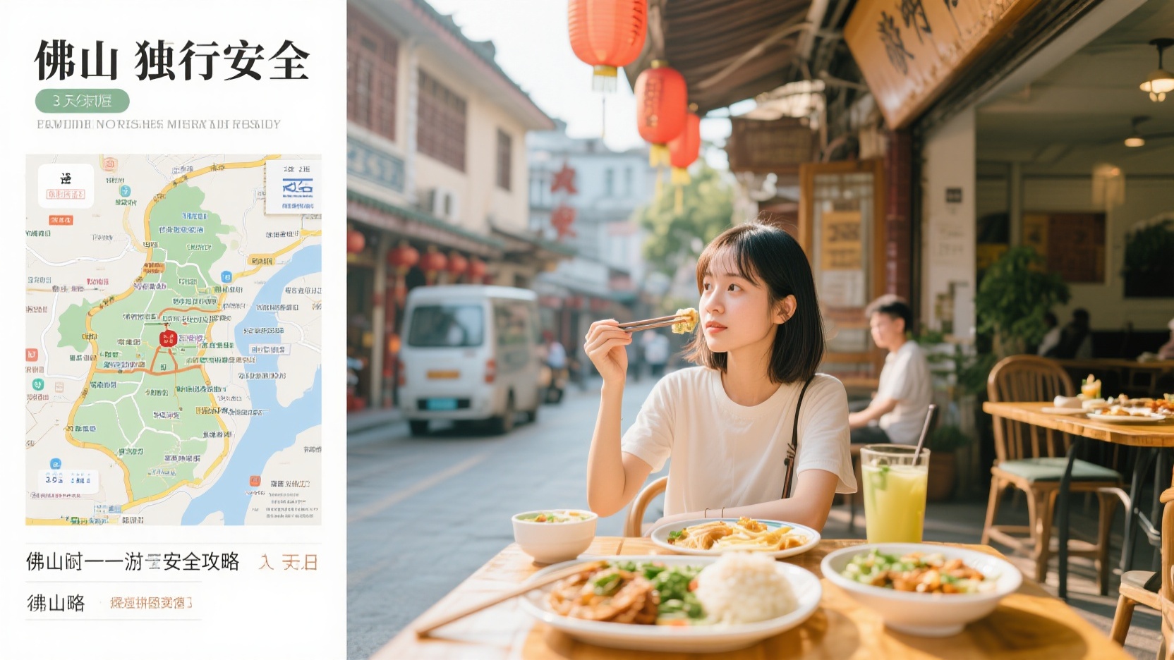 Foshan Solo Travel Safety Map | Blogger's Personal Tested 3-Day 2-Night Checklist for Eating and Photography Alone (Suitable for Both Women and Men)