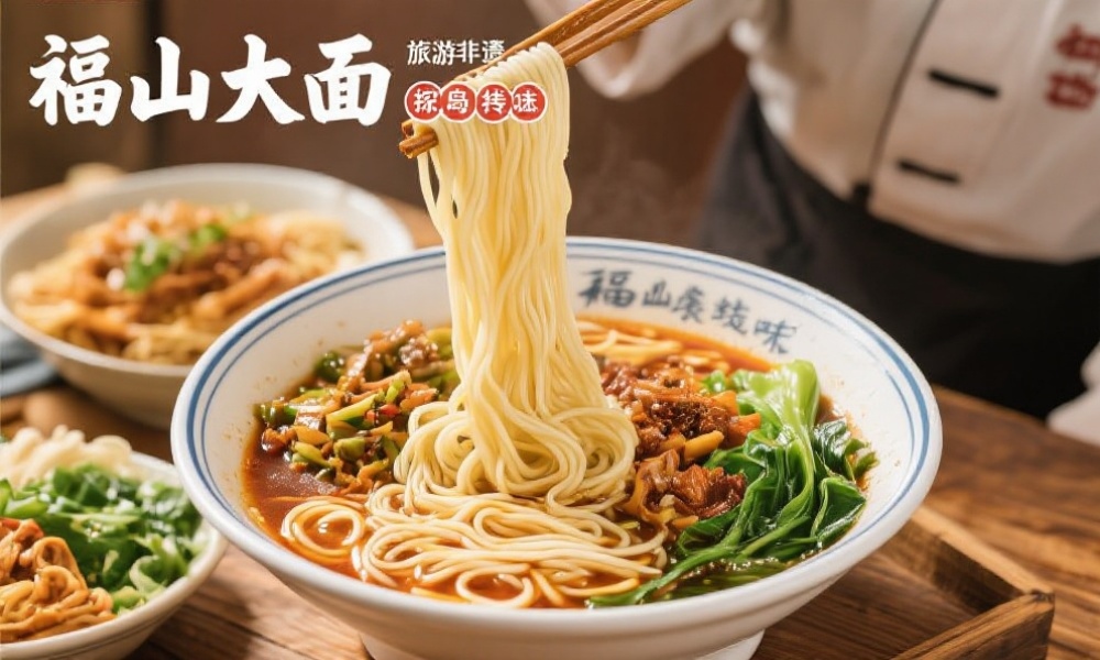 Slurp up a mouthful of authentic Yantai flavor: Fushan Ramen, a paradise for noodle lovers!