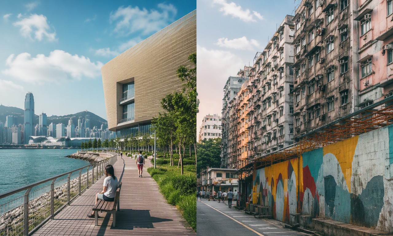 香港文化艺术之旅,西九还是深水埗更值得去?