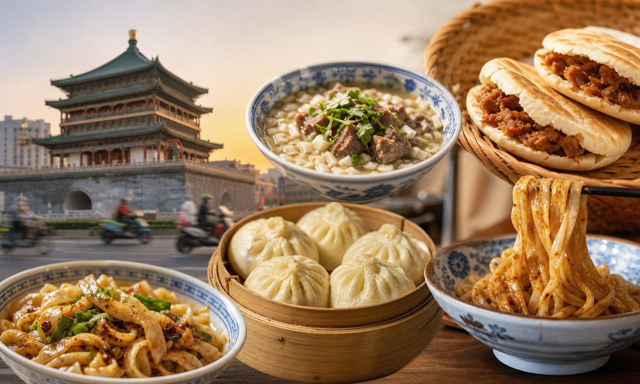 在西安按小时吃一天,每顿到底该吃啥?