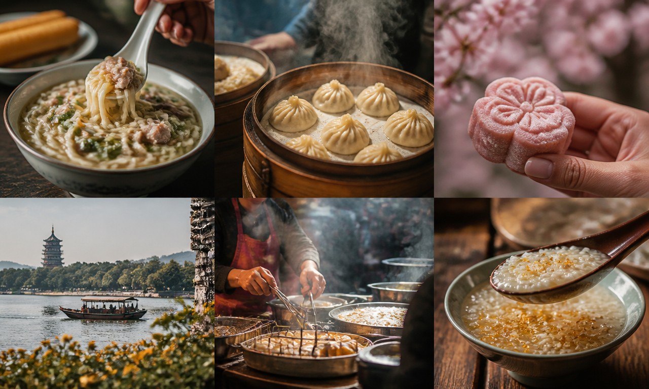 杭州一天24小时,到底怎么吃才不白来?