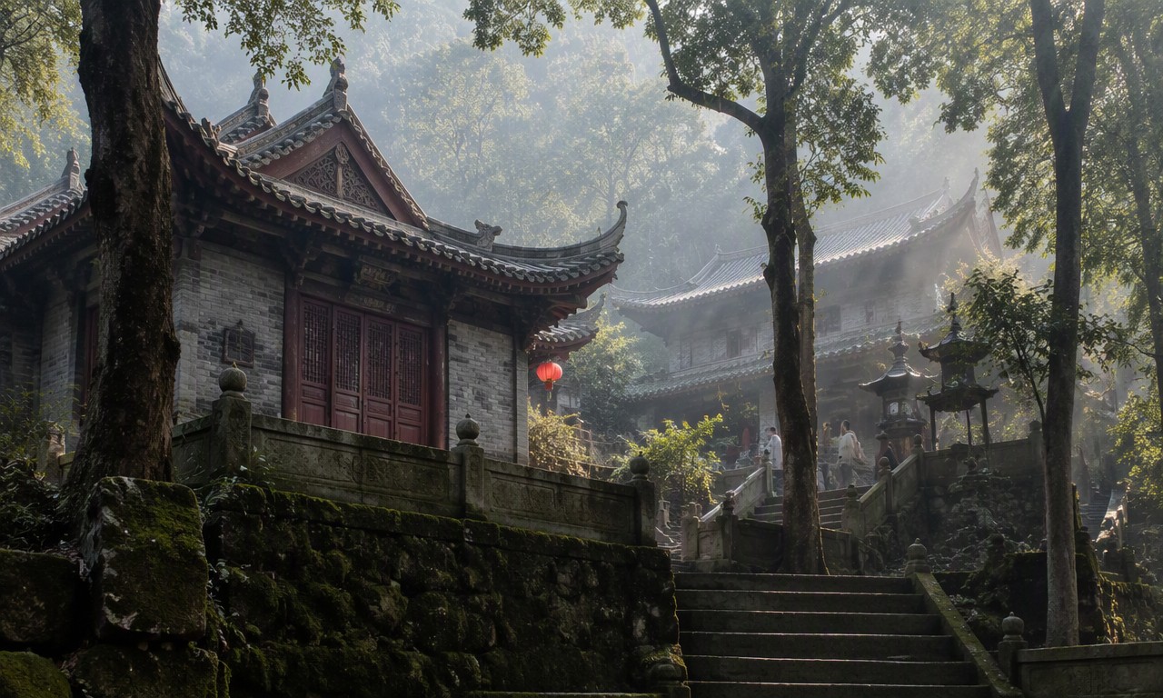 古麓山寺山门