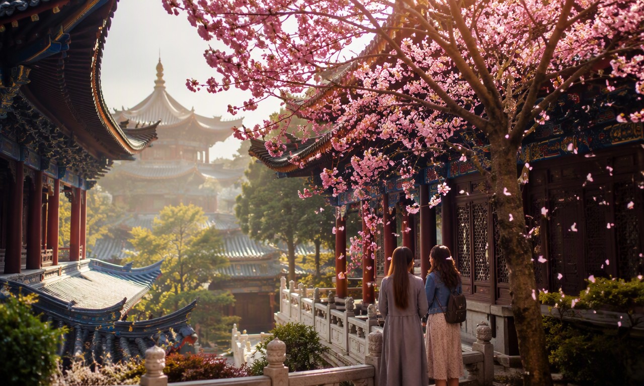 圆通寺樱花