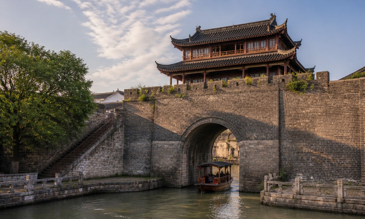 盘门水陆城门