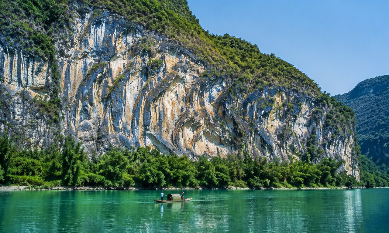 漓江九马画山